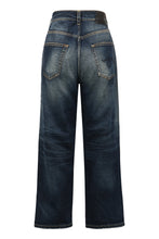 Load image into Gallery viewer, 5-pocket straight-leg jeans
