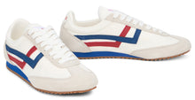 Load image into Gallery viewer, Low sneakers Racer 77 in leather and fabric
