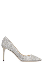 Load image into Gallery viewer, Romy glittered pointy-toe pumps
