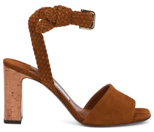 Load image into Gallery viewer, Heeled sandals Rori 85 in suede leather
