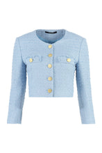 Load image into Gallery viewer, Rosy cotton-linen blend jacket

