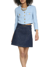 Load image into Gallery viewer, Rosy cotton-linen blend jacket
