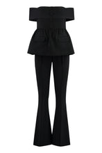 Load image into Gallery viewer, Ruffled crepe jumpsuit
