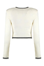 Load image into Gallery viewer, Jacquard knit cardigan
