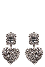 Load image into Gallery viewer, Heart pendant earrings
