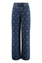 Load image into Gallery viewer, Wide-leg jeans
