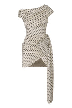 Load image into Gallery viewer, Mini satin dress with polka dots
