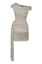 Load image into Gallery viewer, Mini satin dress with polka dots
