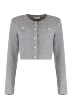 Load image into Gallery viewer, Cardigan with crystal finishes
