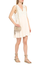 Load image into Gallery viewer, Florence macramé lace top mini dress
