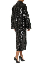 Load image into Gallery viewer, Long jacket with maxi sequins
