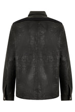 Load image into Gallery viewer, Overshirt in leather crumpled effect
