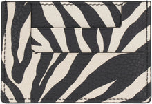 Load image into Gallery viewer, Printed leather card holder
