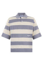 Load image into Gallery viewer, Oversize Polo in mixed cotton linen
