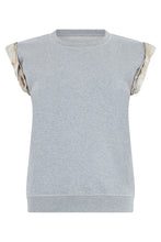 Load image into Gallery viewer, Cotton T-shirt with contrast sleeves
