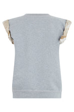 Load image into Gallery viewer, Cotton T-shirt with contrast sleeves
