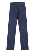 Load image into Gallery viewer, 5-pocket straight-leg jeans
