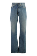 Load image into Gallery viewer, 5-pocket straight-leg jeans
