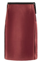 Load image into Gallery viewer, Satin midi skirt
