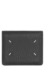 Load image into Gallery viewer, Four Stitches grainy leather wallet
