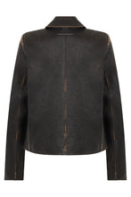 Load image into Gallery viewer, Short leather jacket
