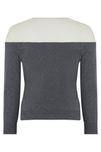 Load image into Gallery viewer, Cotton cardigan with transparent insert
