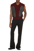 Load image into Gallery viewer, Knitted wool vest
