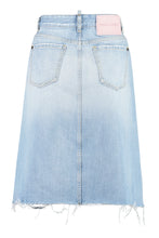 Load image into Gallery viewer, Raw Denim skirt
