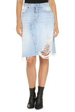 Load image into Gallery viewer, Raw Denim skirt
