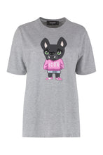 Load image into Gallery viewer, Icon Hilde print cotton T-shirt
