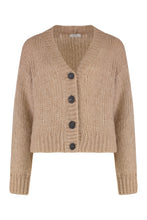 Load image into Gallery viewer, Cardigan in mixed wool and alpaca
