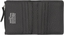 Load image into Gallery viewer, Four Stitches grainy leather wallet

