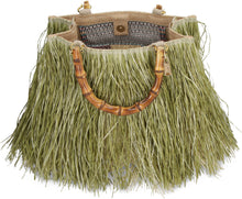 Load image into Gallery viewer, Scicli raffia tote bag
