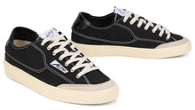 Load image into Gallery viewer, Low top sneakers in fabric with leather inserts

