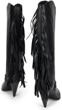 Load image into Gallery viewer, Fringe boots
