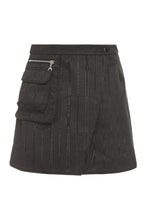 Load image into Gallery viewer, Moiré fabric skirt-pants
