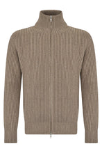 Load image into Gallery viewer, Cardigan with zip and collar

