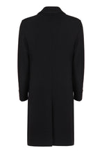 Load image into Gallery viewer, Double-breasted coat in mixed wool
