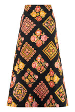 Load image into Gallery viewer, Printed cotton skirt
