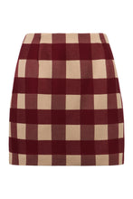 Load image into Gallery viewer, Check jacquard skirt
