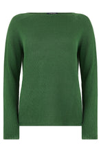 Load image into Gallery viewer, Linen sweater with boat neck
