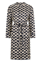 Load image into Gallery viewer, Kaftan dress in pure silk twill
