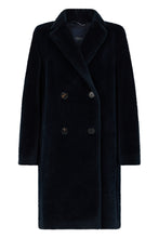Load image into Gallery viewer, Double-breasted wool and alpaca coat
