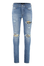 Load image into Gallery viewer, 5-pocket ripped skinny jeans
