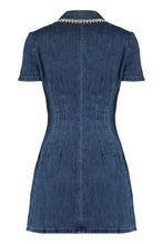 Load image into Gallery viewer, Denim embellished dress
