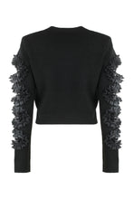Load image into Gallery viewer, Self-Portrait x Christopher Kane - Long sleeve crew-neck sweater
