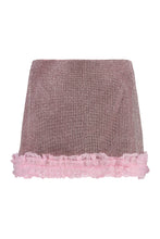 Load image into Gallery viewer, Self-Portrait x Christopher Kane - Embellished mini skirt

