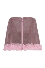 Load image into Gallery viewer, Self-Portrait x Christopher Kane - Embellished mini skirt
