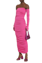 Load image into Gallery viewer, Draped jersey dress
