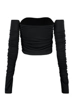 Load image into Gallery viewer, Long sleeve crop top
